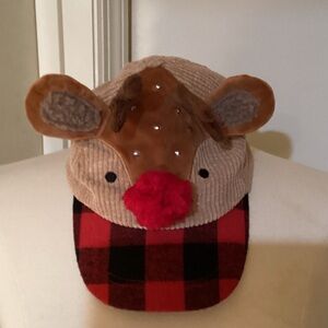 Mud pie Toddler (3T-5T) Reindeer Hat